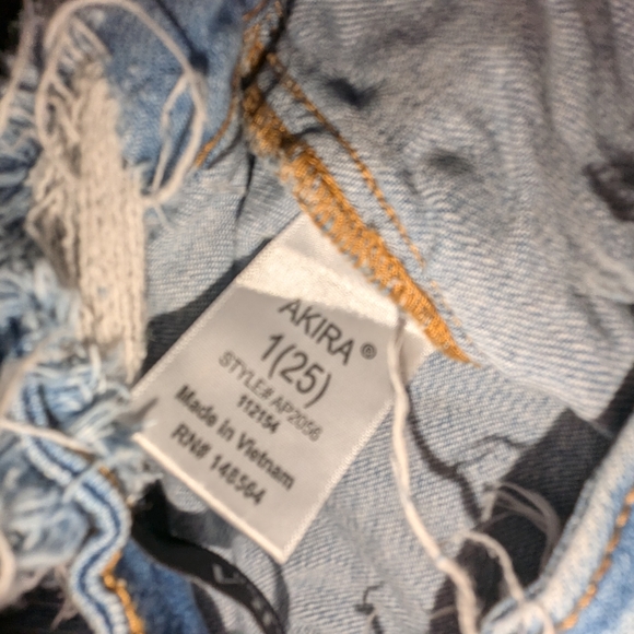 AKIRA distressed flare jeans - Picture 3 of 4